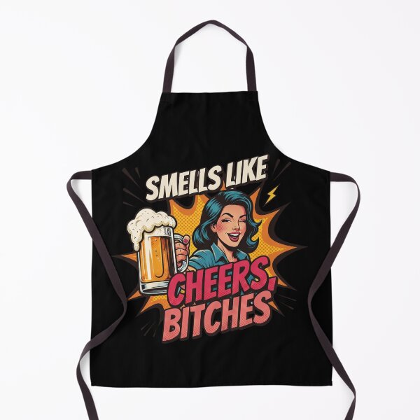 Item preview, Smells Like Cheers, Bitches | Funny Gift For Beer Lovers designed and sold by BrokenLabel.