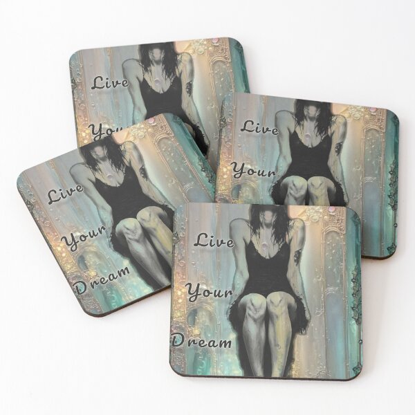 Item preview, Live Your Dream Gothic Fantasy Girl Art designed and sold by IvanaIka.