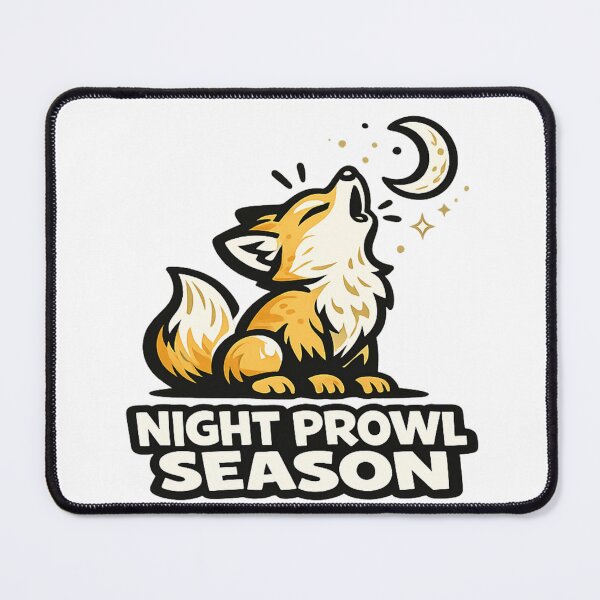 Item preview, Cute Fox Night Prowl Sticker | Fall Woodland Fox | Autumn Aesthetic Gift designed and sold by Moonveil_Studio.