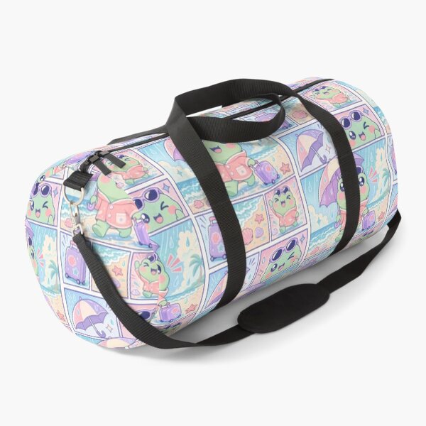 Item preview, Kawaii Frog Rainy Beach Vacation designed and sold by Gift Phrase Studio.