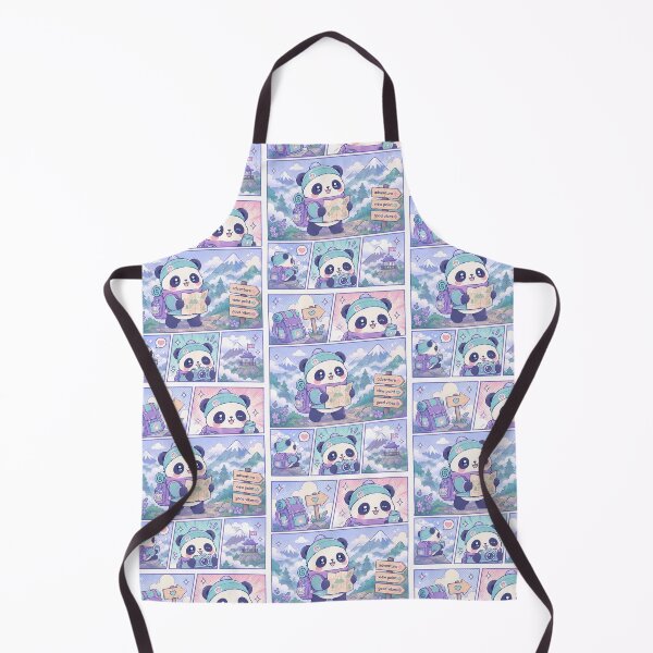 Item preview, Kawaii Panda Misty Mountain Adventure designed and sold by Gift Phrase Studio.