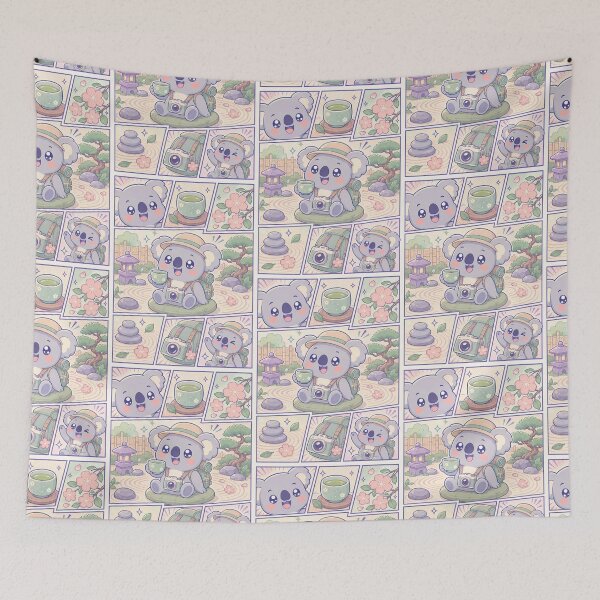Item preview, Kawaii Koala Zen Garden Traveler designed and sold by Gift Phrase Studio.