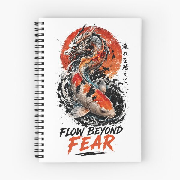 Item preview, Dragon Koi Fantasy Illustration Art designed and sold by Amr Siam.
