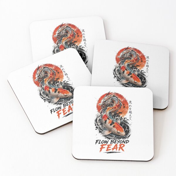 Item preview, Dragon Koi Fantasy Illustration Art designed and sold by Amr Siam.