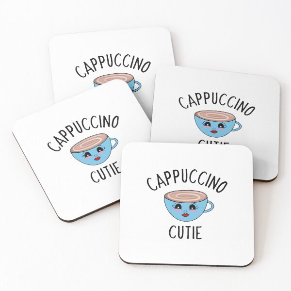 Item preview, Blue Cappuccino Cutie designed and sold by Sartoris Art.