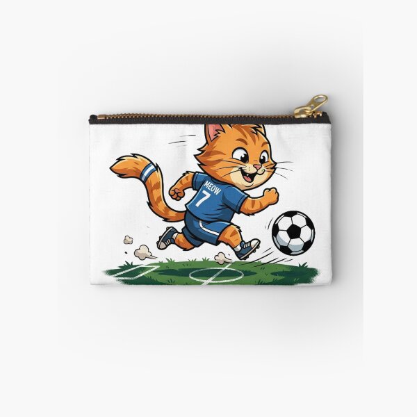 Item preview, Striker Cat: Cute Cartoon Soccer Kitten Jersey #7 designed and sold by CatstheticShop1.