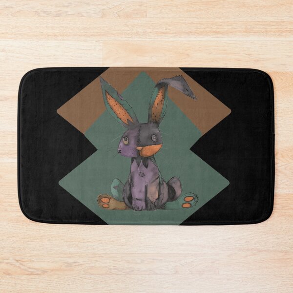 Item preview, Abstract Stitched Gothic Bunny – Creepy Cute Plush Rabbit designed and sold by Szpaku desart .