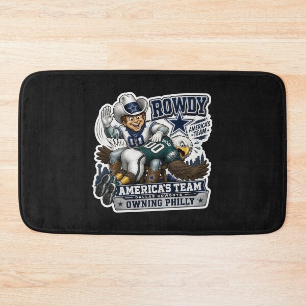 Item preview, Dallas Cowboys Rowdy America's Team Football Rivalry Decal designed and sold by CoachEkong.