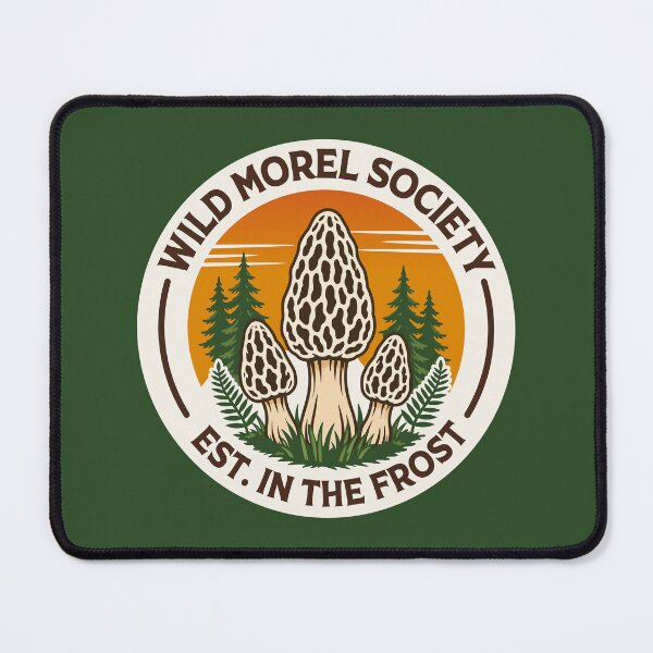Item preview, Wild Morel Society | Vintage Mushroom Hunting designed and sold by Zerhof.