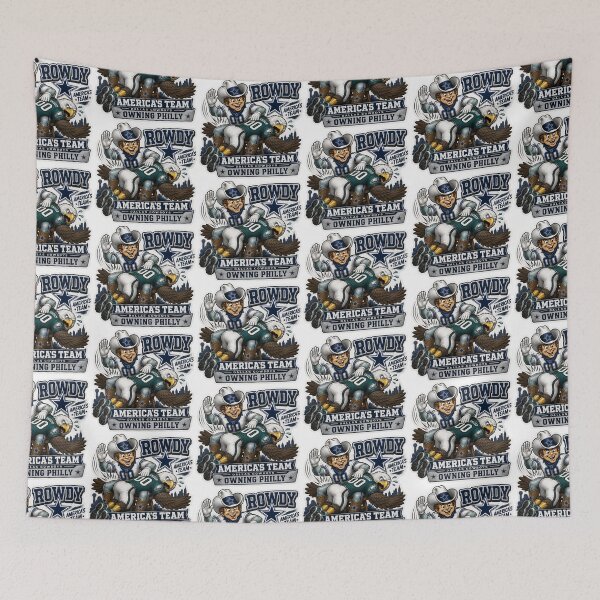 Item preview, Dallas Cowboys Rowdy America's Team Football Rivalry Decal designed and sold by CoachEkong.