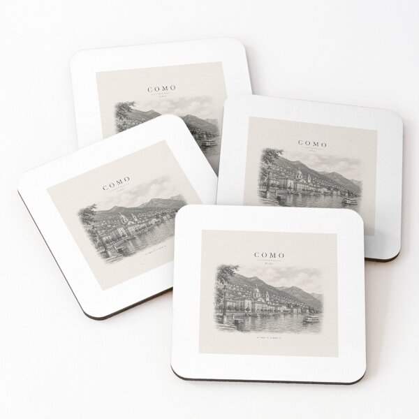 Item preview, Como | Diseño de ciudades de viajes vintage designed and sold by Fm204.