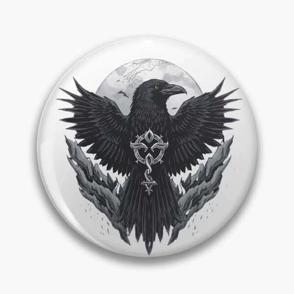 Item preview, Dark viking raven designed and sold by Designfs.