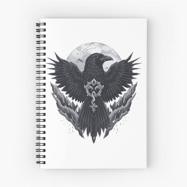 Item preview, Dark viking raven designed and sold by Designfs.