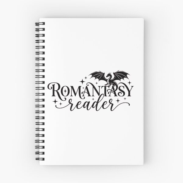 Item preview, Romantasy Reader - Magical Dragon Typography designed and sold by LunnaAtica.