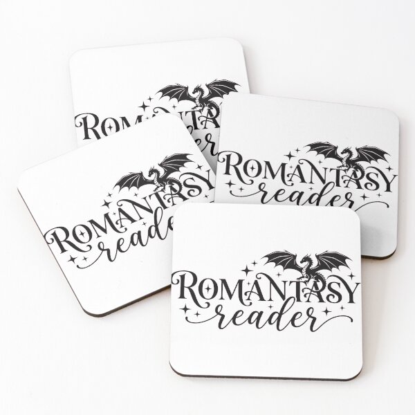 Item preview, Romantasy Reader - Magical Dragon Typography designed and sold by LunnaAtica.