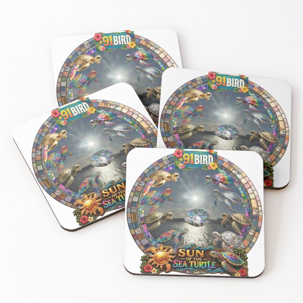 Item preview, Ultimate Sea Turtle Paradise Fantasy - Hayama Ocean Sunburst Plus 91 Bird designed and sold by Plus91BIRD.