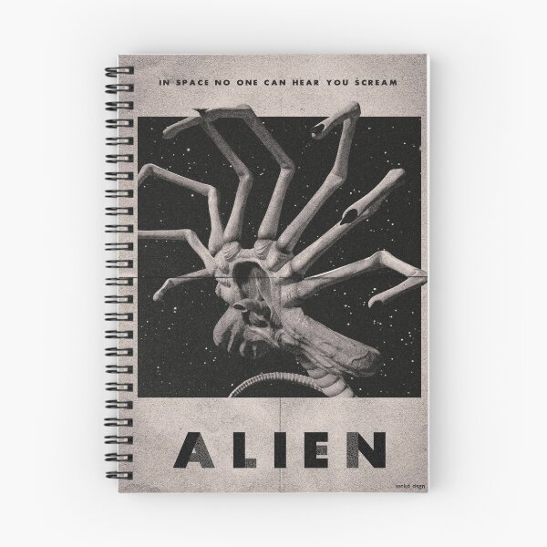 Item preview, Alien Vintage Sci-Fi Horror: Xenomorph, Ripley & Movie Quote Fan Art designed and sold by benja-08.