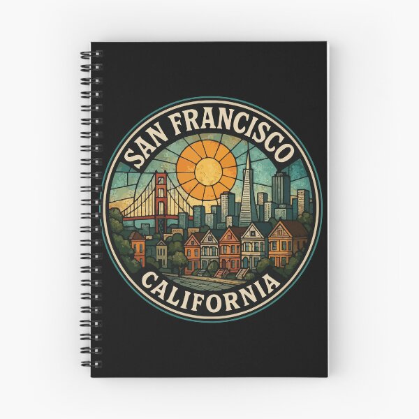 Item preview, San Francisco California Stained Glass designed and sold by TomFrontierArt.