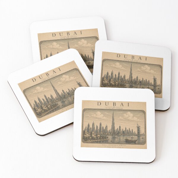 Item preview, Dubai | Vintage Travel City Design designed and sold by Fm204.