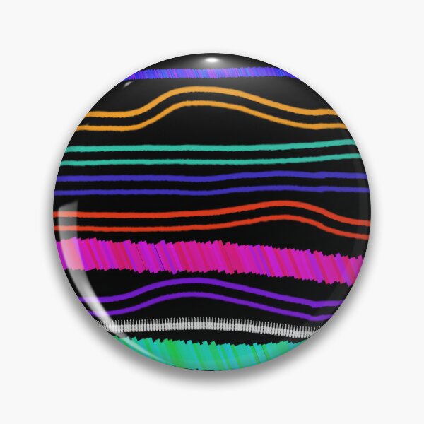 Item preview, Tribal Cyber Loom: Luxury Neon Textured Stripe & Abstract Wave Pattern designed and sold by ThiagoSDantas.