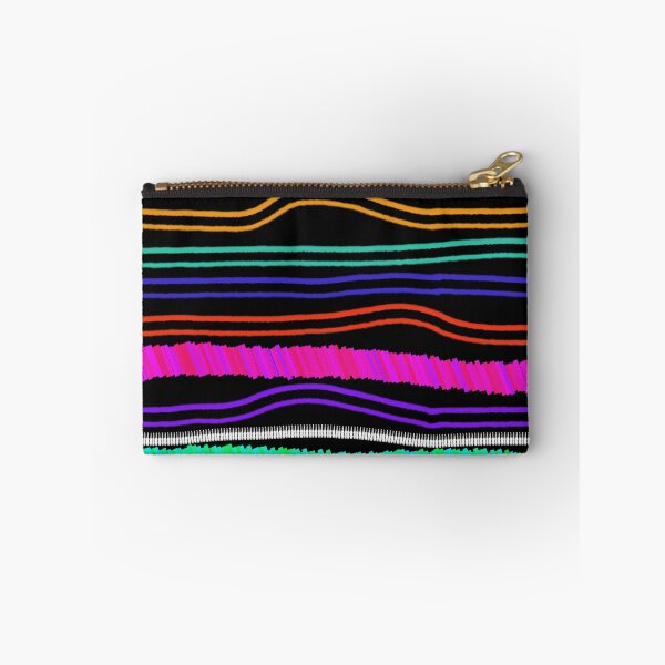 Item preview, Tribal Cyber Loom: Luxury Neon Textured Stripe & Abstract Wave Pattern designed and sold by ThiagoSDantas.