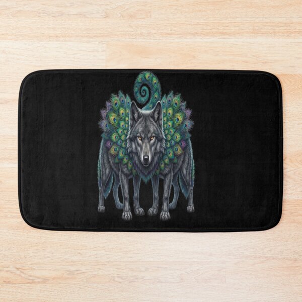 Item preview, Wolf Peacock Hybrid Fantasy Art designed and sold by GraffiCity.