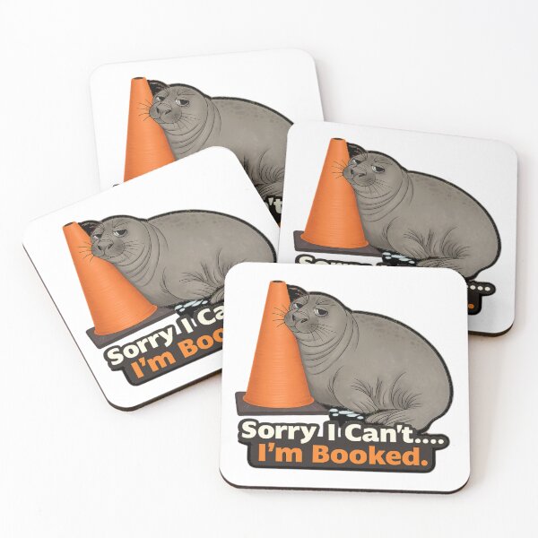 Item preview, Neil the Seal – Too Cool to Move!   designed and sold by Sloyar.