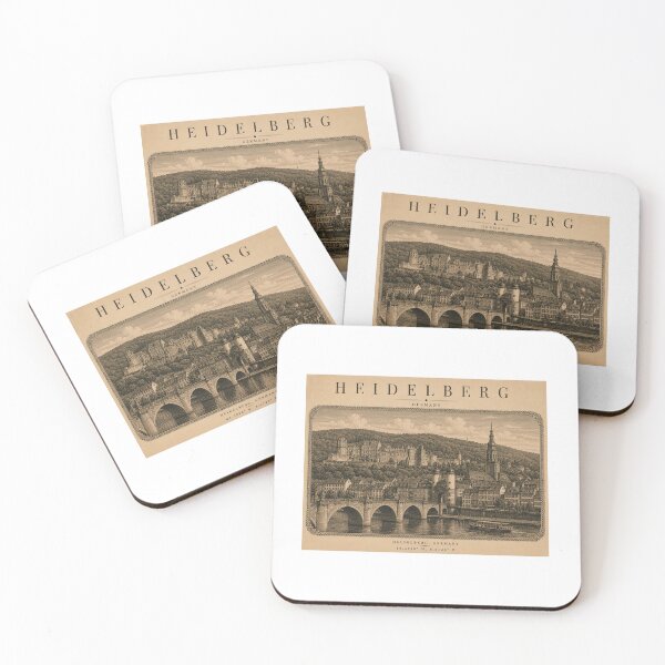 Item preview, Heidelberg | Vintage Travel City Design designed and sold by Fm204.