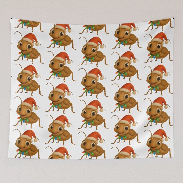 Item preview, Christmas Camel Cricket designed and sold by Sillytoe.