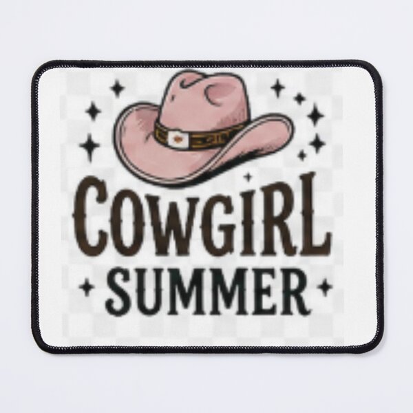 Item preview, Cowgirl Summer – Cute Pink Cowboy Hat Western Country Girl Graphic T-Shirt designed and sold by ser-Ile.