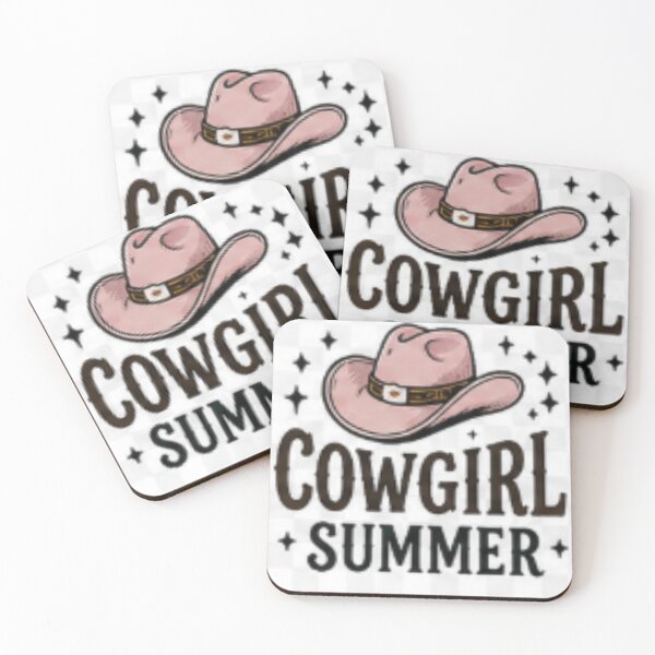 Item preview, Cowgirl Summer – Cute Pink Cowboy Hat Western Country Girl Graphic T-Shirt designed and sold by ser-Ile.