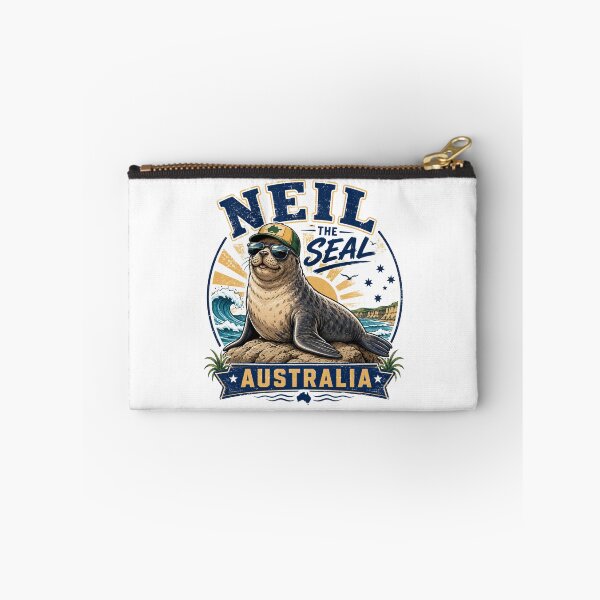 Item preview, Neil the Seal – Tasmania’s Cheeky Beach Legend designed and sold by Holiday-Hunter.