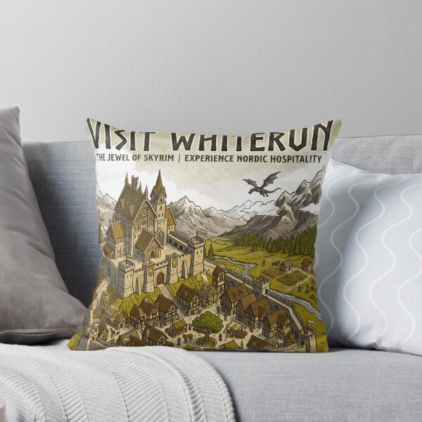 Item preview, VISIT WHITERUN — CITY OF DRAGONSREACH designed and sold by AtlasofLegends.