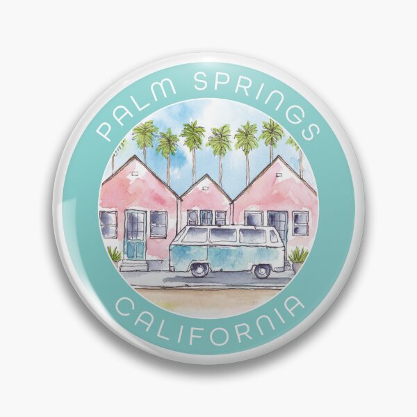 Item preview, Palm Springs Watercolor designed and sold by Stacey Creek.