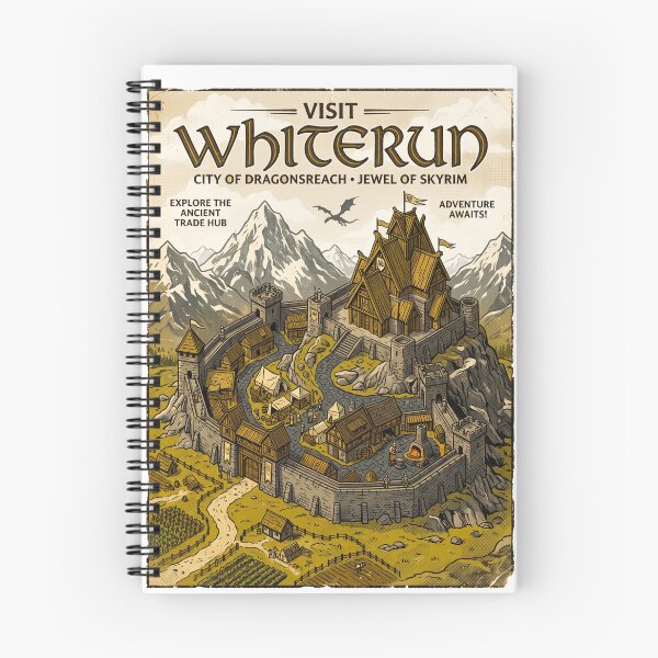 Item preview, VISIT WHITERUN — CITY OF DRAGONSREACH designed and sold by AtlasofLegends.