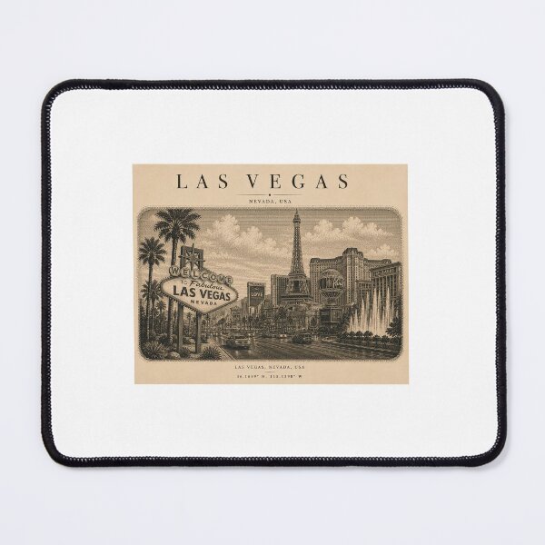 Item preview, Las Vegas | Vintage Travel City Design designed and sold by Fm204.