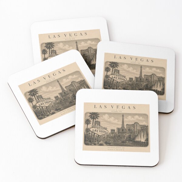 Item preview, Las Vegas | Vintage Travel City Design designed and sold by Fm204.