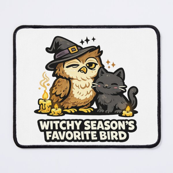 Item preview, Cute Witch Owl Sticker | Witchy Season Owl | Halloween Decor Gift designed and sold by Gremlin Hours.