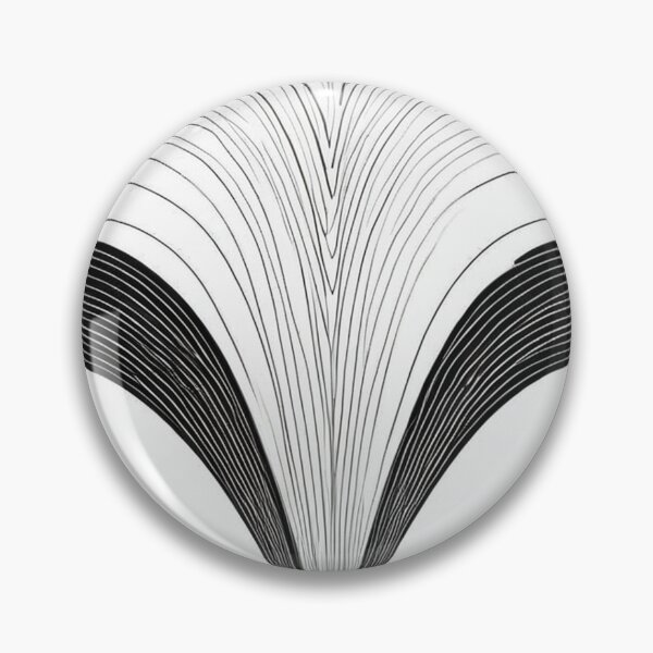 Item preview, Abstract Art - Geometric Composition in Black and White, Bridget Riley Influence designed and sold by Reverso-Design.