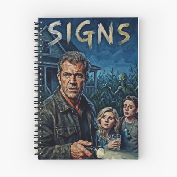 Item preview, Signs Retro Sci-Fi Alien Invasion Thriller Tribute Art Poster designed and sold by Art's Diner.