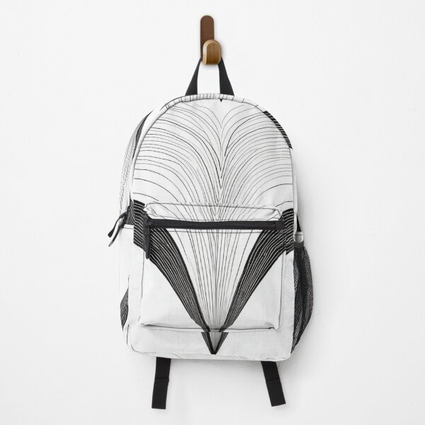 Item preview, Abstract Art - Geometric Composition in Black and White, Bridget Riley Influence designed and sold by Reverso-Design.