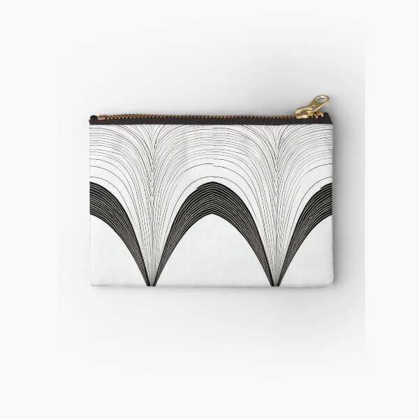 Item preview, Abstract Art - Geometric Composition in Black and White, Bridget Riley Influence designed and sold by Reverso-Design.