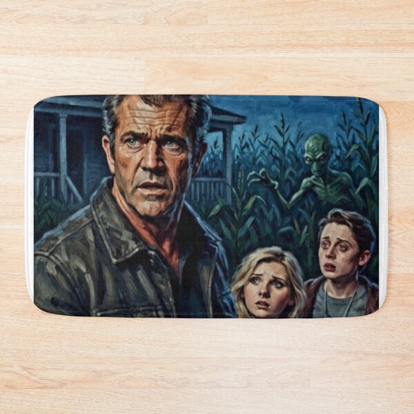 Item preview, Signs Retro Sci-Fi Alien Invasion Thriller Tribute Art Poster designed and sold by Art's Diner.