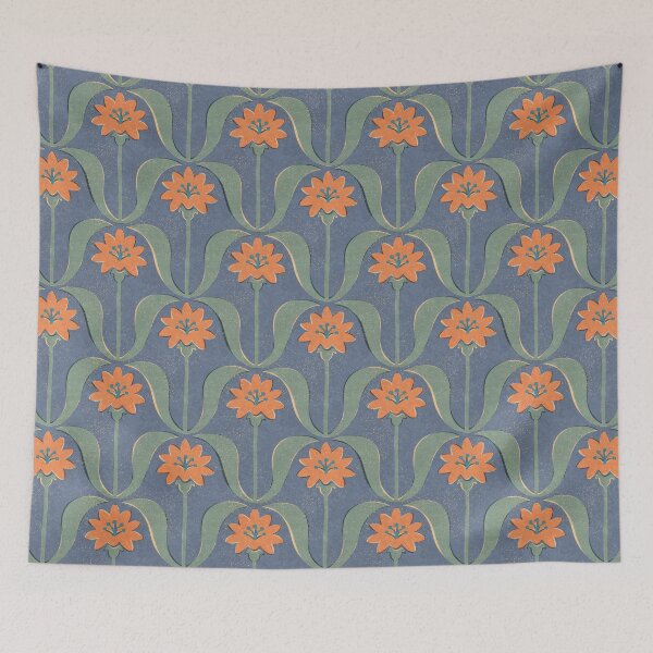 Item preview, Abstract Floral 2 - 627188 designed and sold by knitetgantt.