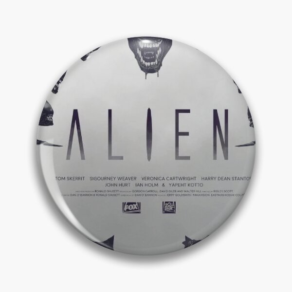 Item preview, Alien Vintage Sci-Fi Horror: Xenomorph, Ripley & Movie Quote Fan Art designed and sold by benja-08.