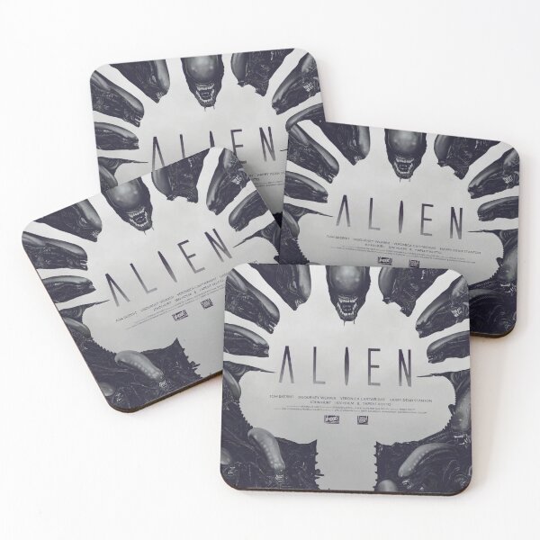 Item preview, Alien Vintage Sci-Fi Horror: Xenomorph, Ripley & Movie Quote Fan Art designed and sold by benja-08.