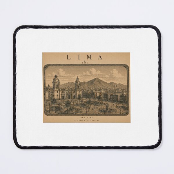 Item preview, Lima | Vintage Travel City Design designed and sold by Fm204.