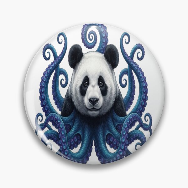 Item preview, Panda Octopus Hybrid Fantasy Art designed and sold by GraffiCity.