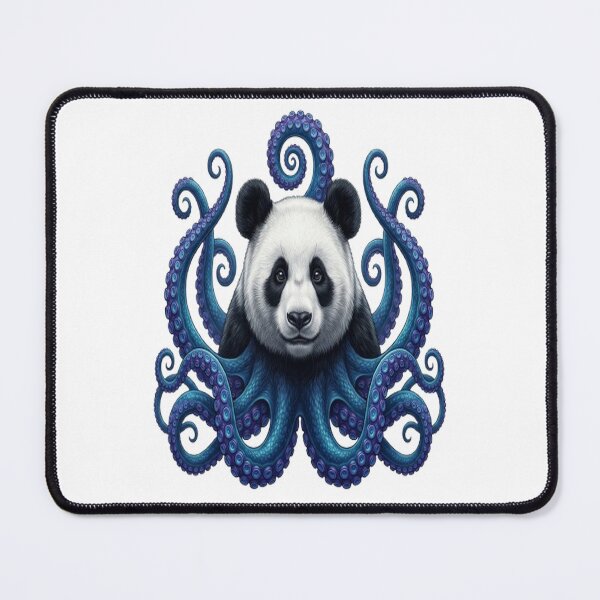 Item preview, Panda Octopus Hybrid Fantasy Art designed and sold by ROVVI.