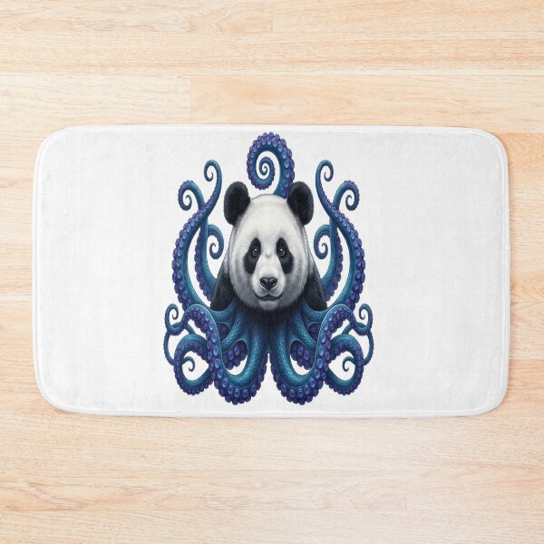Item preview, Panda Octopus Hybrid Fantasy Art designed and sold by ROVVI.